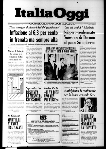 Italia oggi : quotidiano di economia finanza e politica